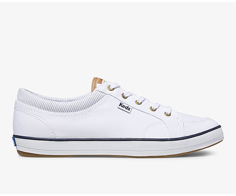 Keds Women's Center White Lace Up Shoes - QK3201648